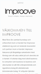 Mobile Screenshot of improove.se